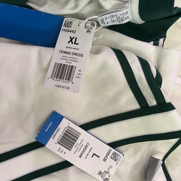Tennis Luxe Cardigan Dress Outfit 